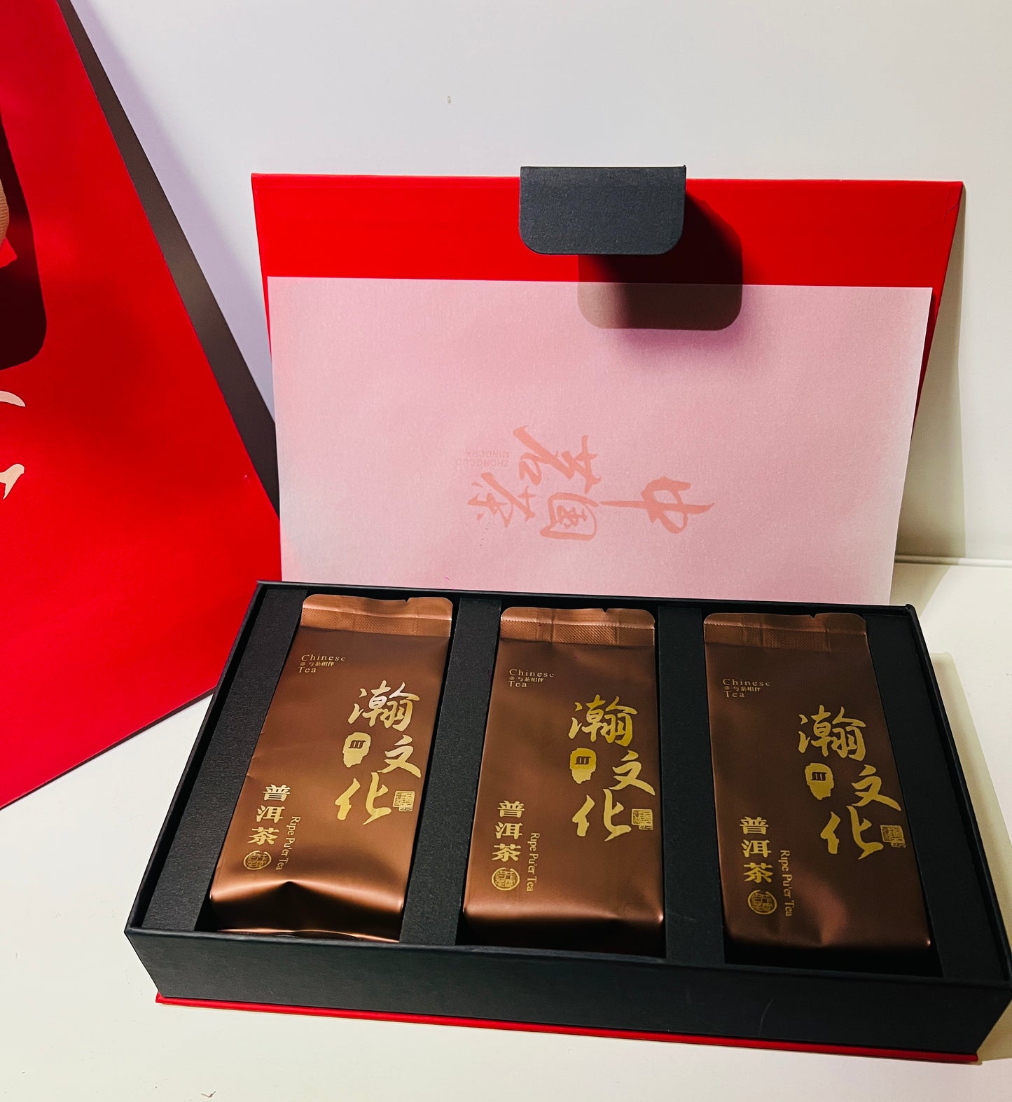 Aged Puer Tea 10 Year - Kongzi Ripe Pu'er Loose Leaf from Yunnan China