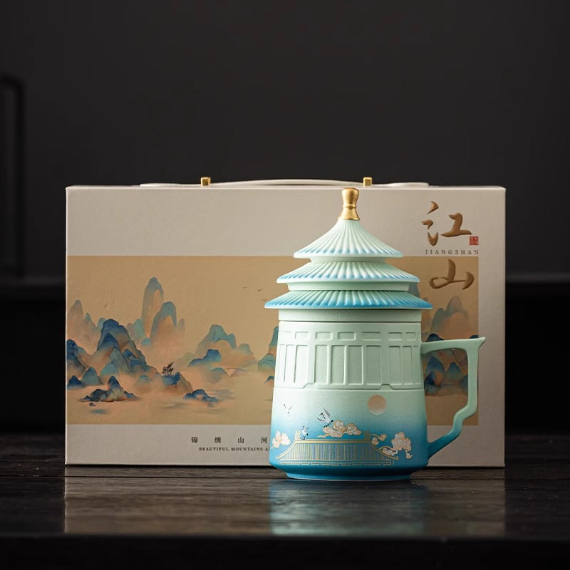 Cultural and Creative Ceramic Cups of the Forbidden City