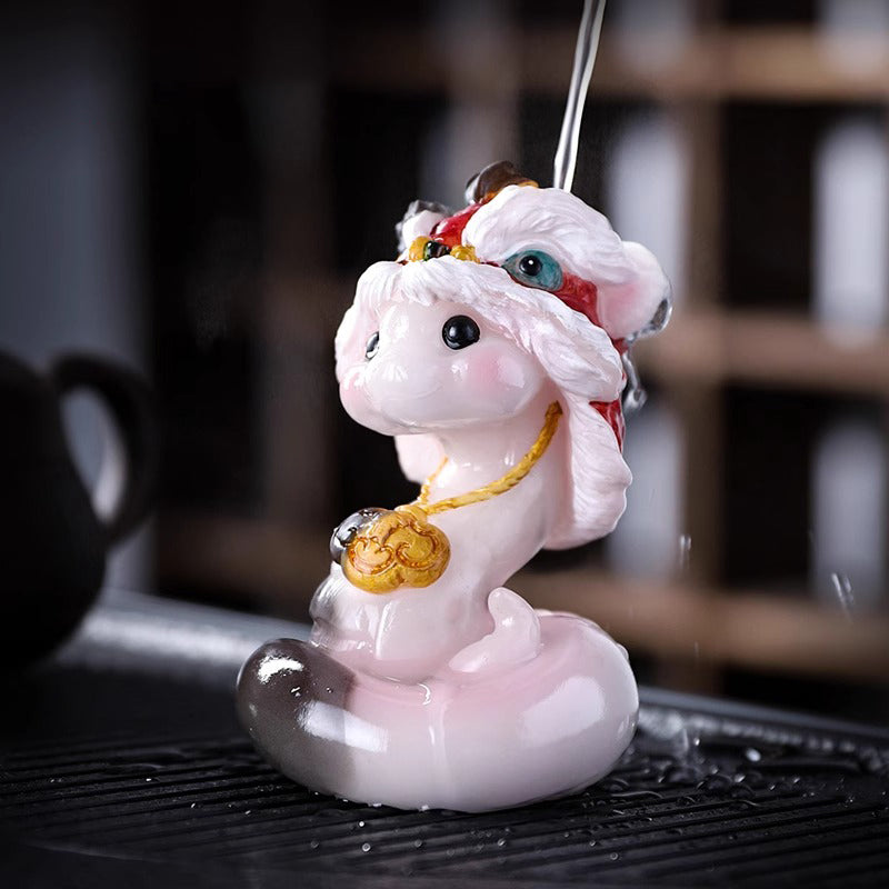 Auspicious Spiritual Snake Color-changing Tea Pet