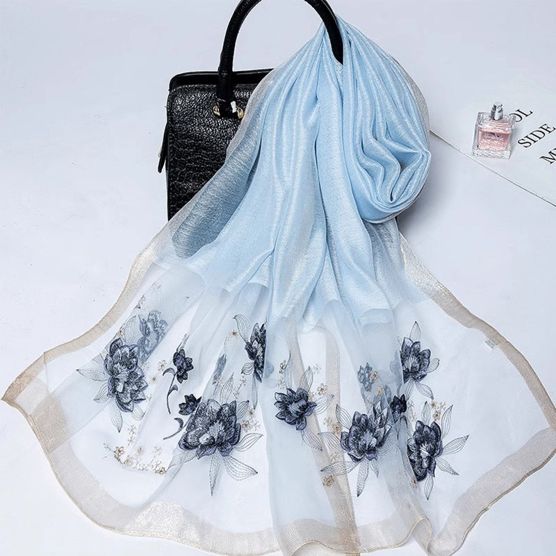 Ladies' Long Mulberry Silk Scarf —— Packed in a Gift Box