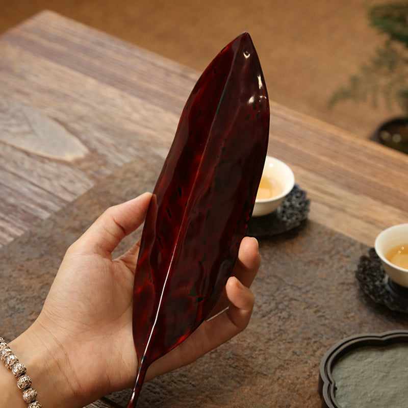 Da Qi Leaf Tea Scoop,fully demonstrate the beauty of nature and craftsmanship