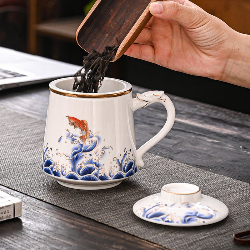 A Thousand Li of Rivers and Mountains - themed Mug