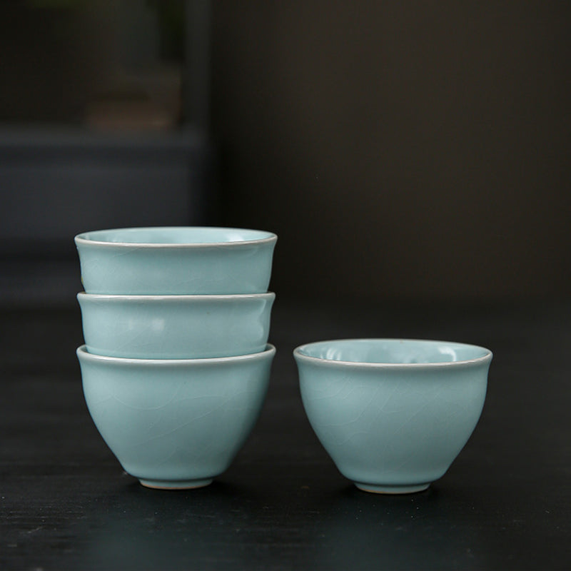 Ru Kiln Ice-Crack Pattern Tea Set