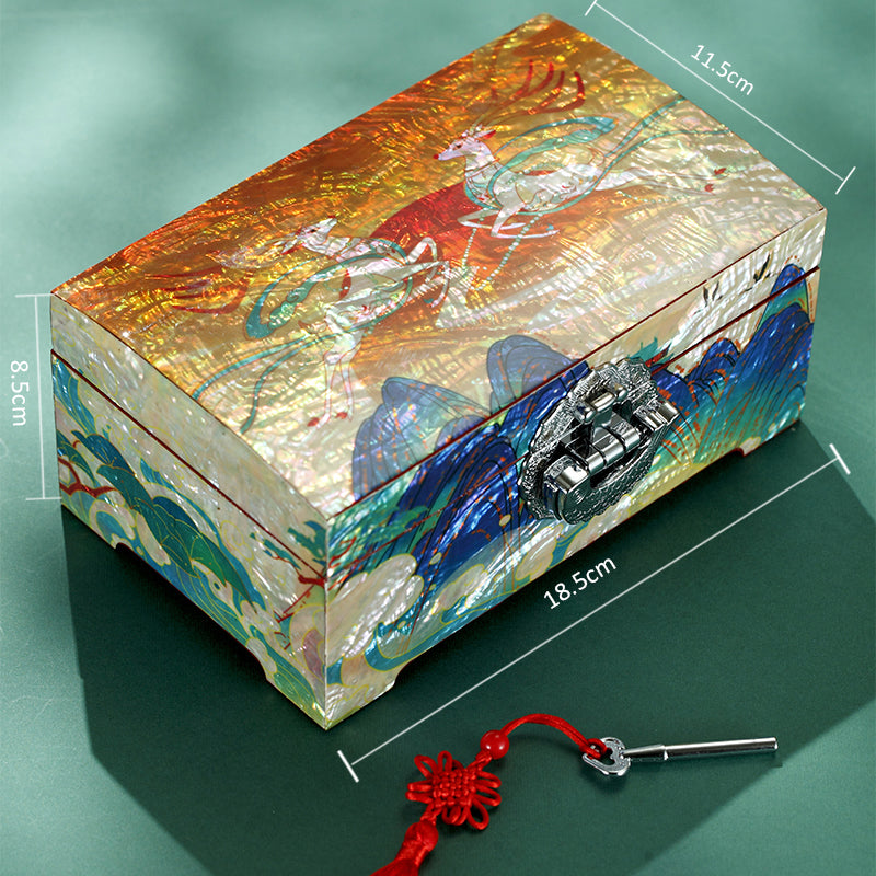 The Dreamy Treasure Box Where the Nine - colored Deer Dwells