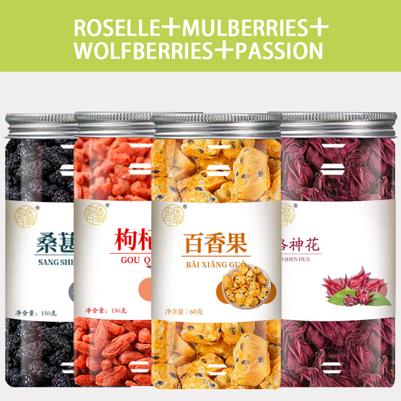 Natural Flower and Fruit Blend Tea: No Additives