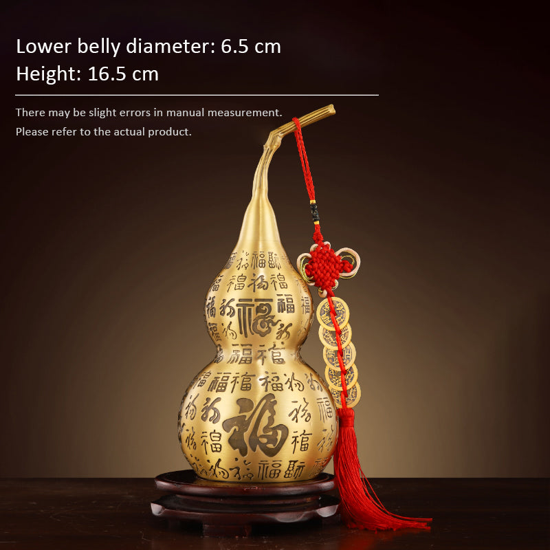 The Brass Gourd with Hundred "Fu" Characters