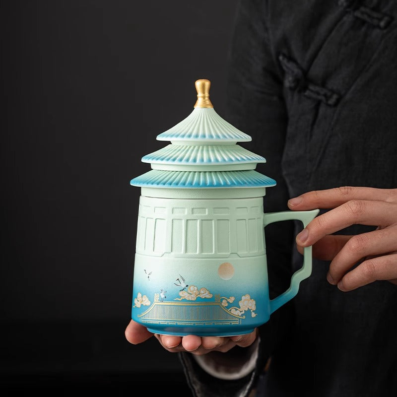 Cultural and Creative Ceramic Cups of the Forbidden City