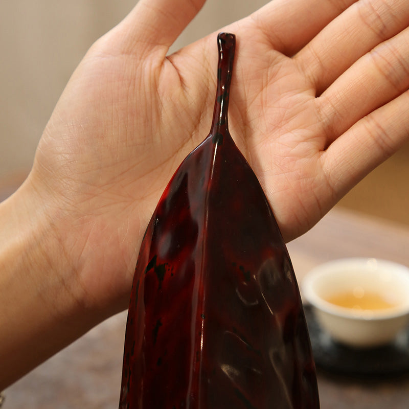 Da Qi Leaf Tea Scoop,fully demonstrate the beauty of nature and craftsmanship