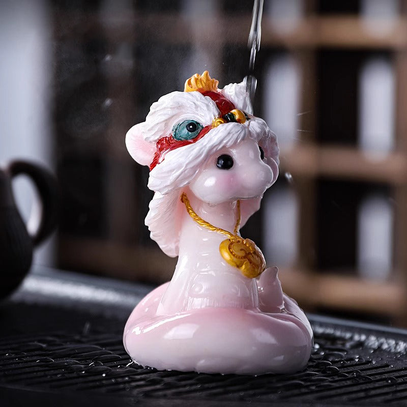 Auspicious Spiritual Snake Color-changing Tea Pet