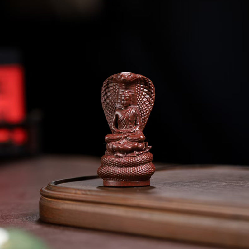 Zi Sha tea pet the protection of Sakyamuni, the true Buddha