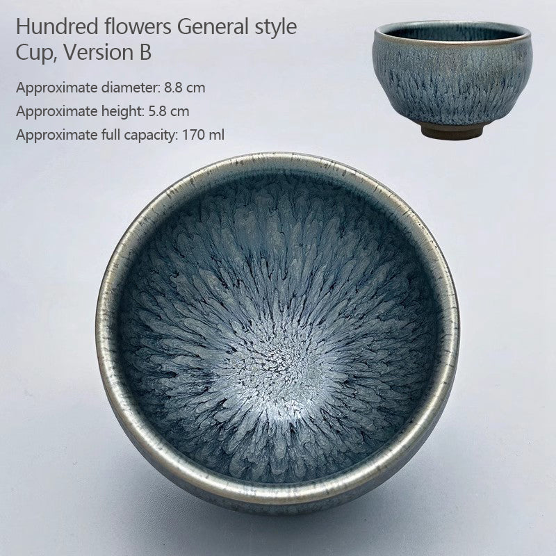 Hundred flowers General style Jianzhan Cup
