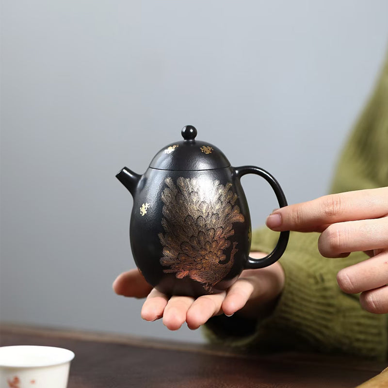 Zisha Teapot Dragon Egg 180CC