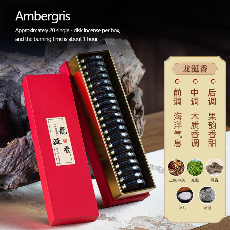Natural Stickless Powder Coil Incense