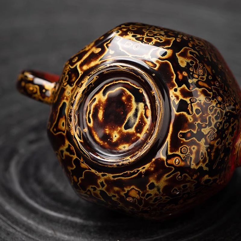 Intangible Cultural Heritage Lacquered Teapot - Cinnabar Skin Technique
