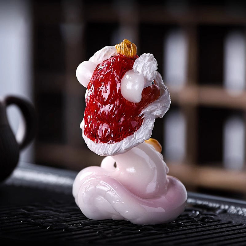 Auspicious Spiritual Snake Color-changing Tea Pet