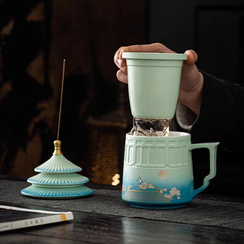 Cultural and Creative Ceramic Cups of the Forbidden City