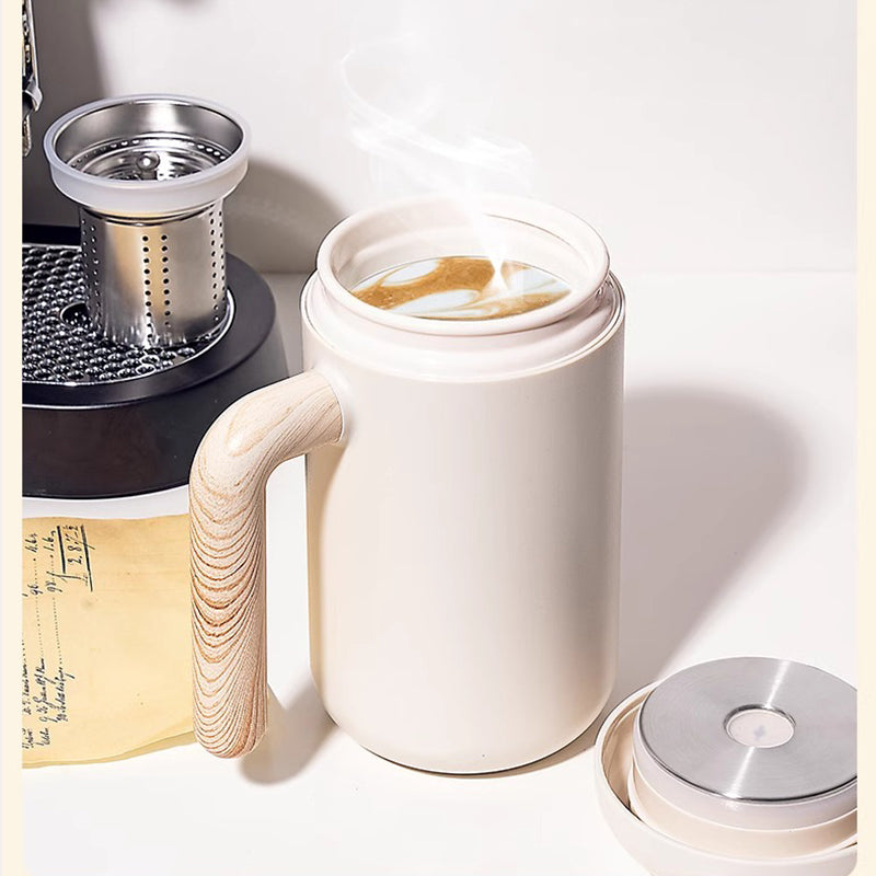 Mug with Tea Water Separation Function