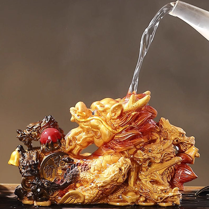 Nine Dragons Color-changing Tea Pet