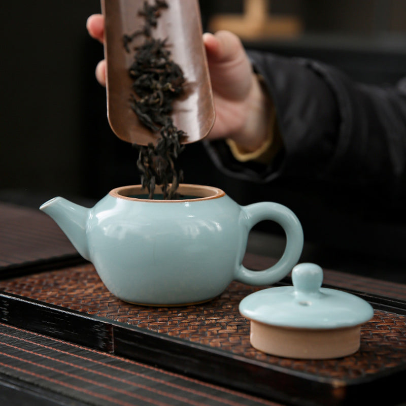 Ru Kiln Ice-Crack Pattern Tea Set