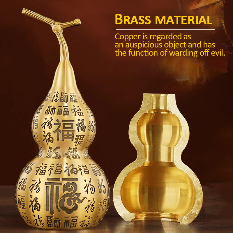 The Brass Gourd with Hundred "Fu" Characters