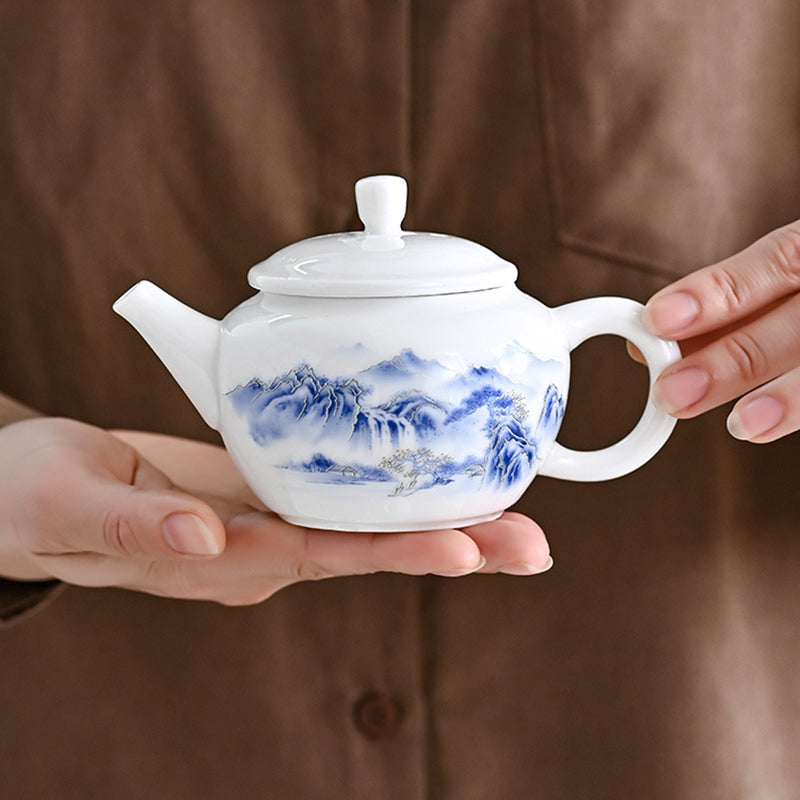 Suet like Jade Tea Set