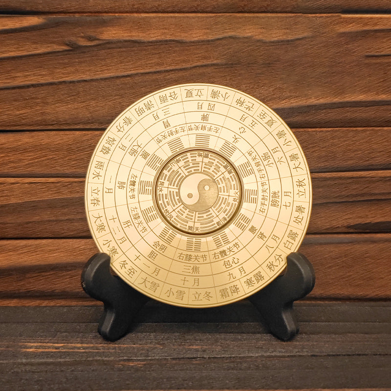Brass compass,fingertip Gyro