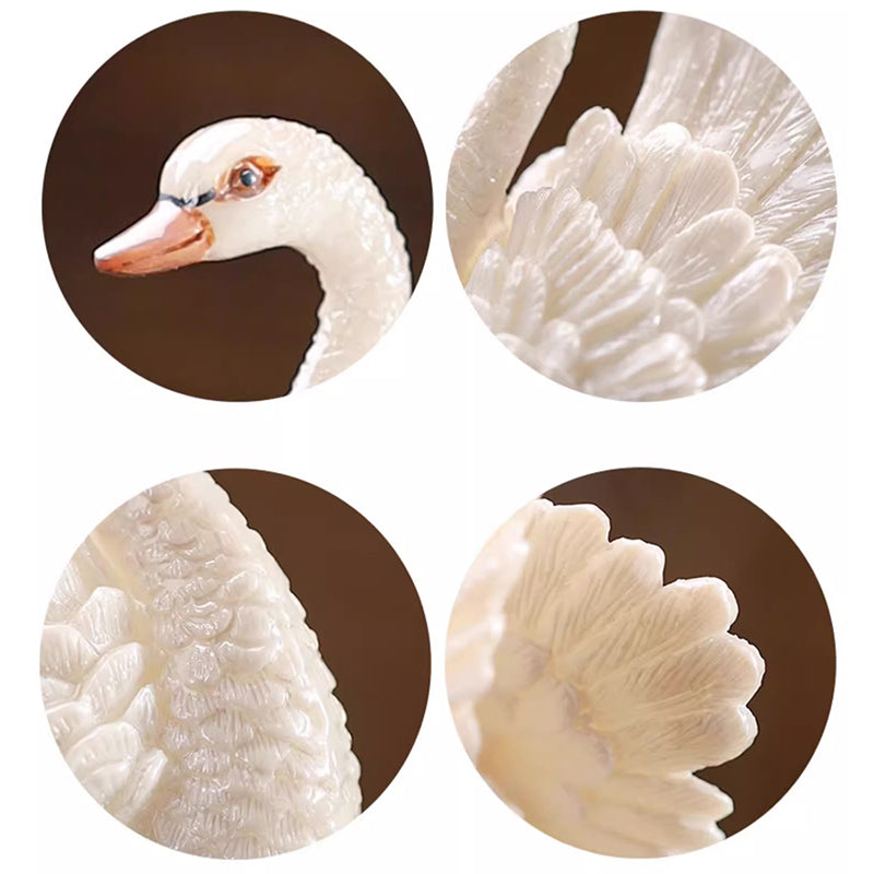 Chinese Style Swan Color-changing Tea Pet