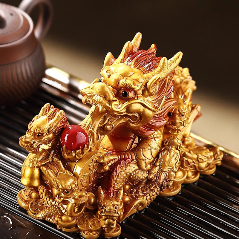 Nine Dragons Color-changing Tea Pet