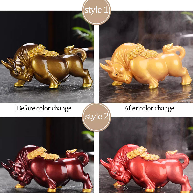 Turning the World Around with the Ox Color-changing Tea Pet