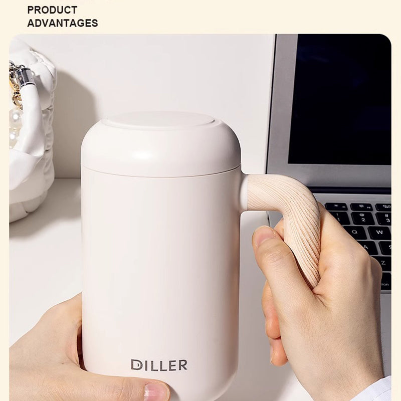 Mug with Tea Water Separation Function