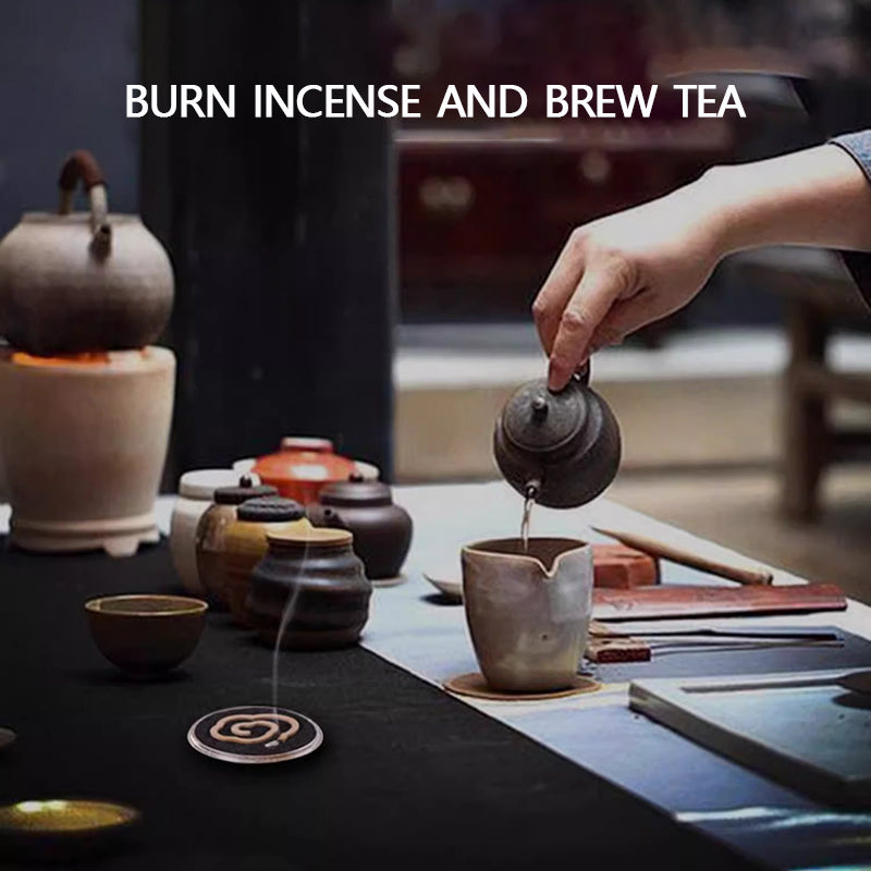 Natural Stickless Powder Coil Incense