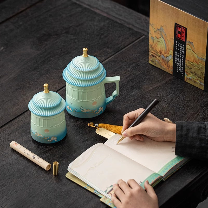 Cultural and Creative Ceramic Cups of the Forbidden City