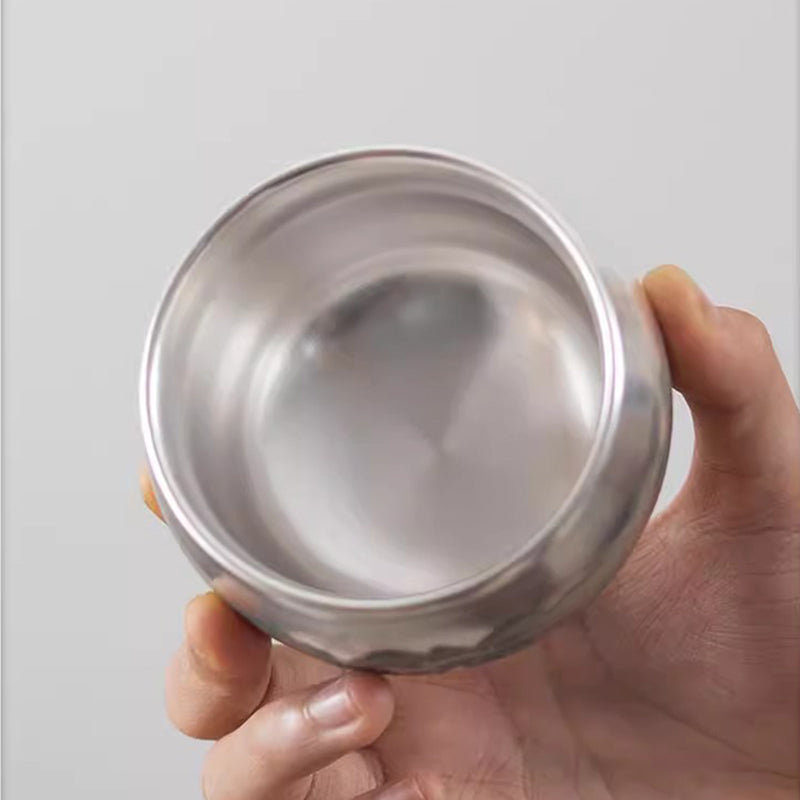 Gilt-silver Zen Meditation Master Cup
