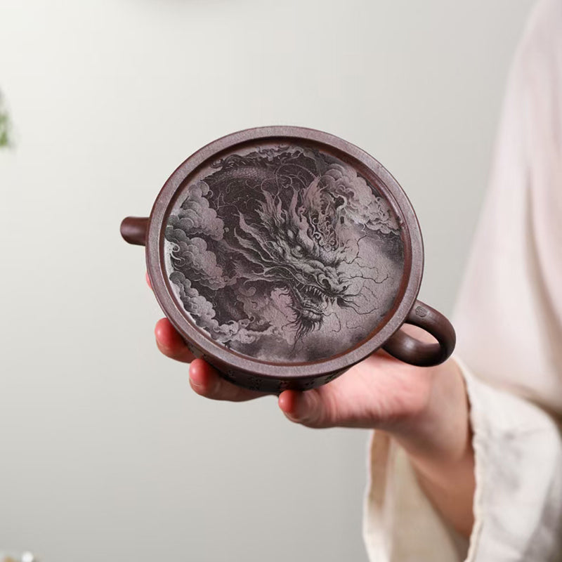 Guan Shan Shui ZiSha Teapot 240CC