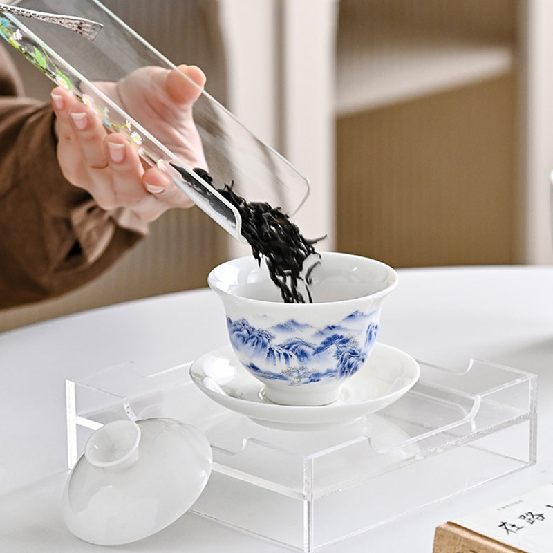 Suet like Jade Tea Set