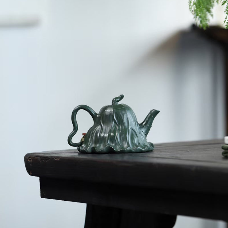 Zisha Teapot Savor the Aroma of Lotus 300CC