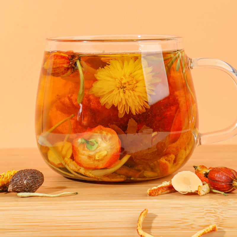 Herbal Tea for Relieving Cough, Clearing Heat and Nourishing the Liver