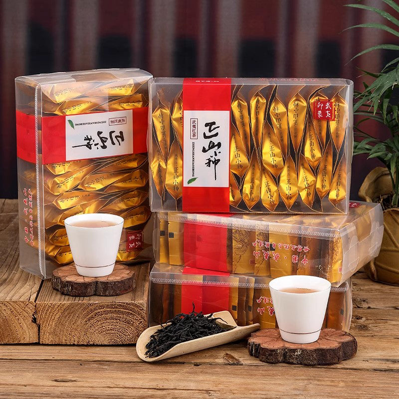 Lapsang Souchong (a smoked black tea from Wuyi Mountain, China)