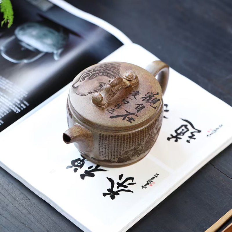 Zisha Teapot Mahavairocana Buddha 700CC