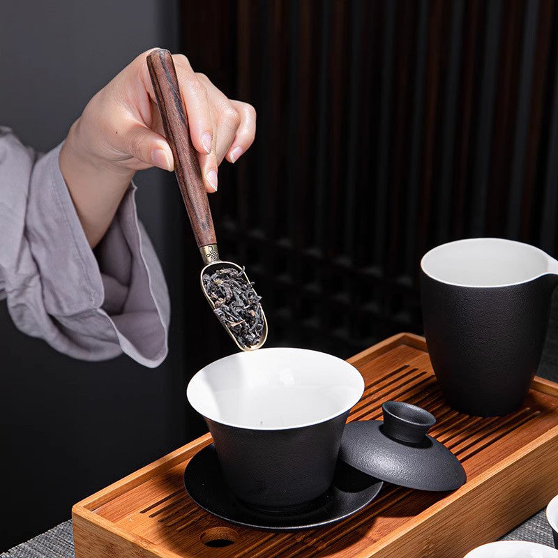 Tea ceremony six gentlemen tea making tools