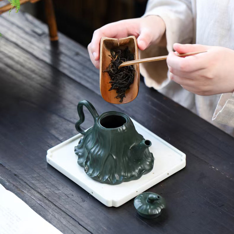 Zisha Teapot Savor the Aroma of Lotus 300CC