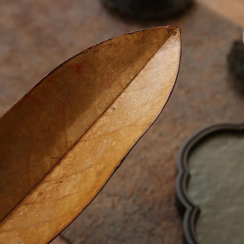 Da Qi Leaf Tea Scoop,fully demonstrate the beauty of nature and craftsmanship