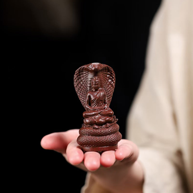 Zi Sha tea pet the protection of Sakyamuni, the true Buddha