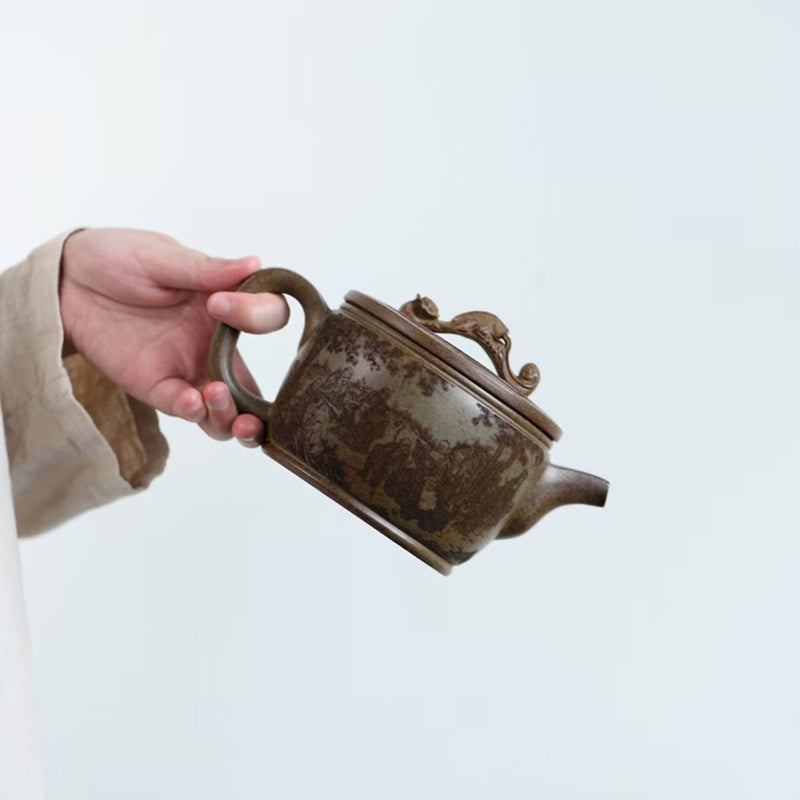 Zisha Teapot Mahavairocana Buddha 700CC