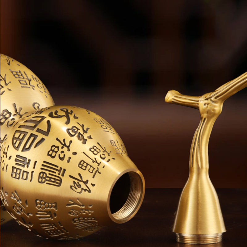The Brass Gourd with Hundred "Fu" Characters