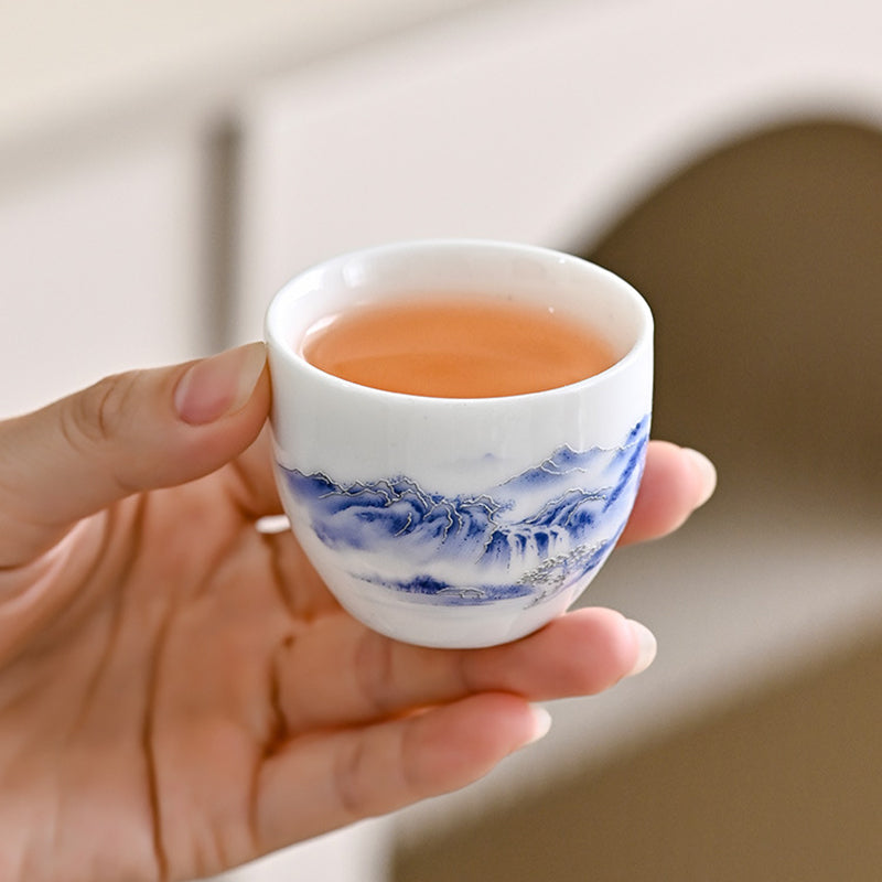 Suet like Jade Tea Set