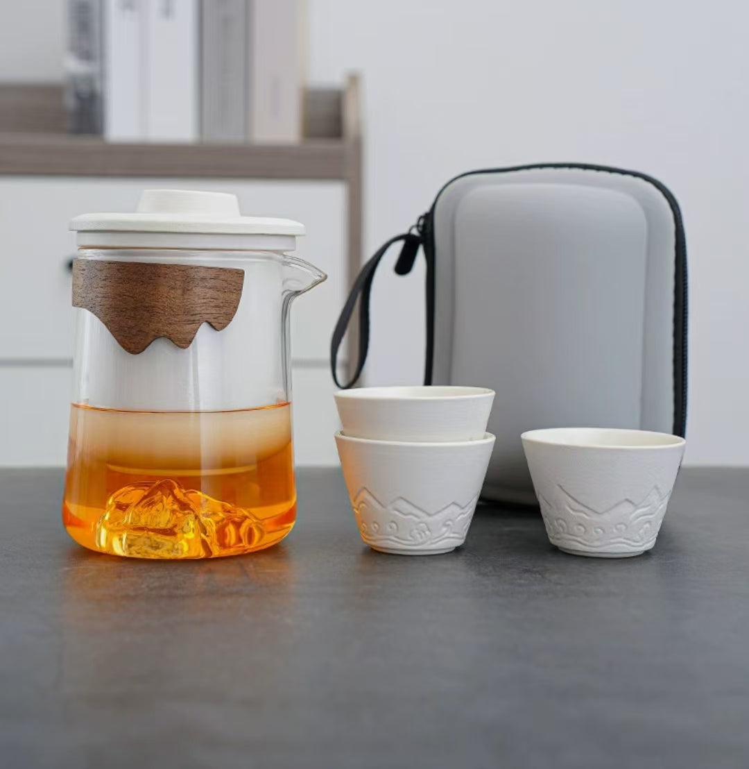 Travel Teaset —Lazy way to enjoy tea