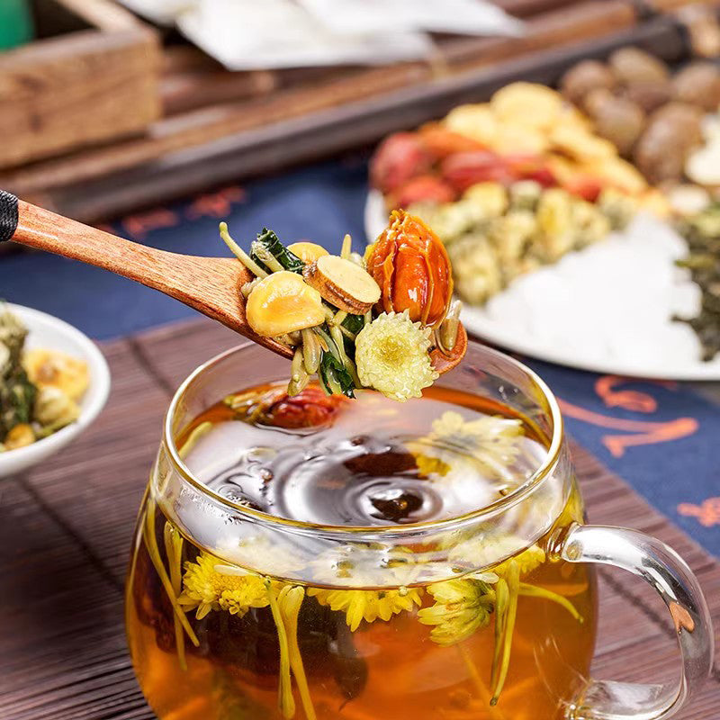 Herbal Tea for Relieving Cough, Clearing Heat and Nourishing the Liver