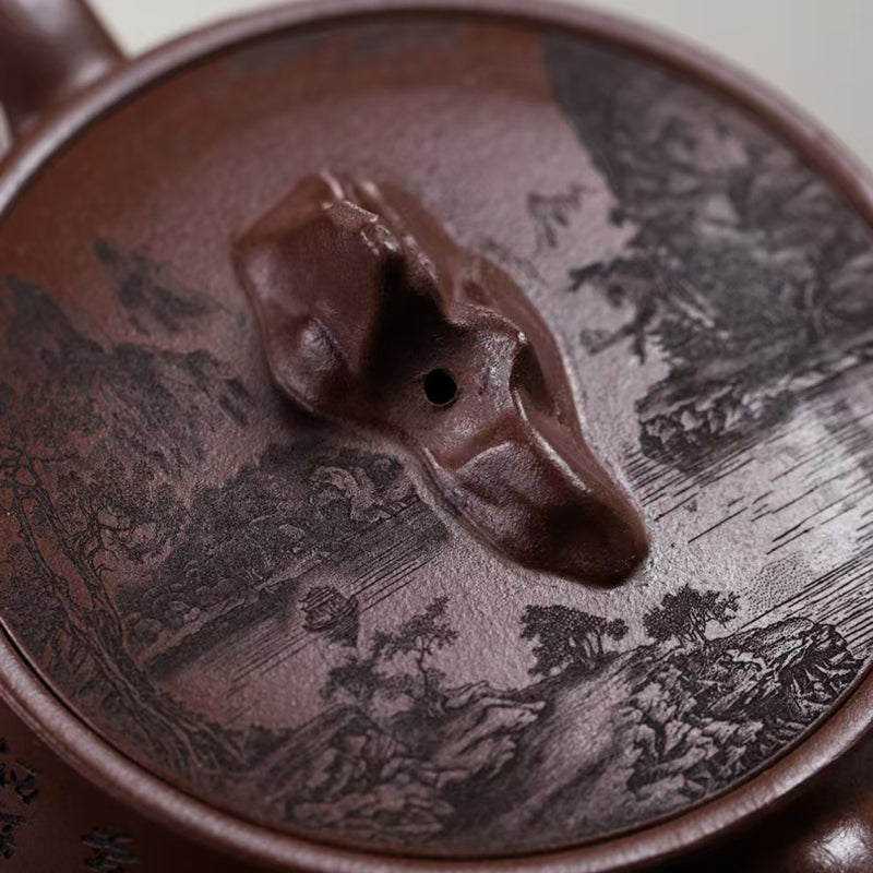 Guan Shan Shui ZiSha Teapot 240CC