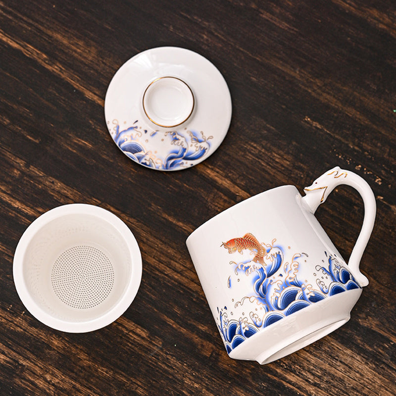 A Thousand Li of Rivers and Mountains - themed Mug